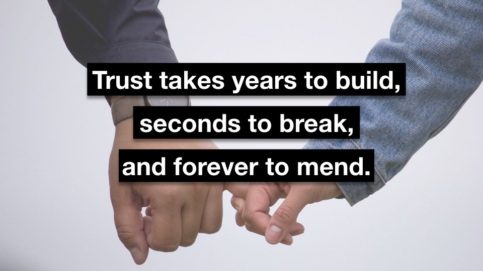 Trust No One - Why Is It Hard for Some People to Trust Again