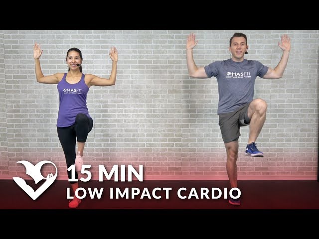 15 Minute Low Impact Cardio Workout For Beginners Quiet 15 Min Standing Workout With No Jumping