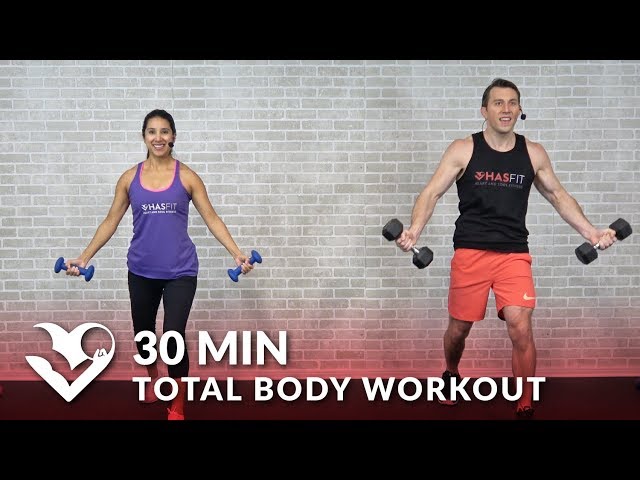 30 Minute Total Body Workout With Dumbbells Home Strength