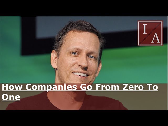 Zero to One by Peter Thiel