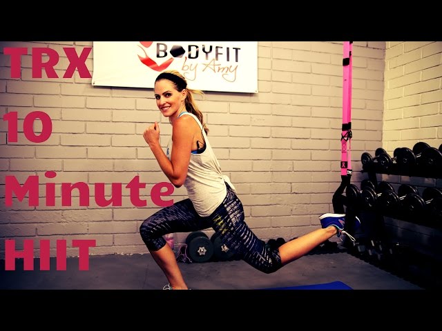 Trx 10 Min Hiit Workout Suspension Training With High