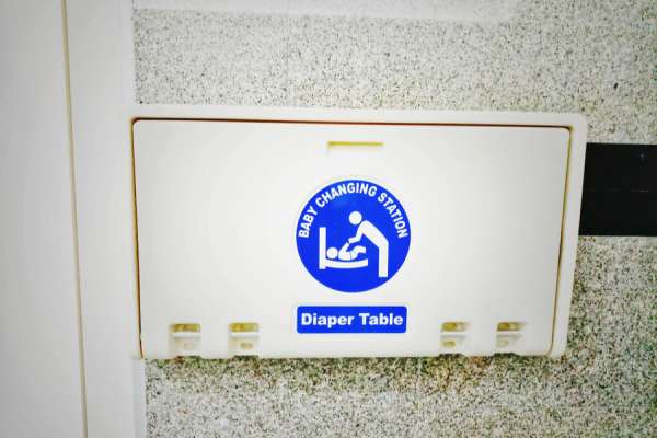 baby change table public restrooms